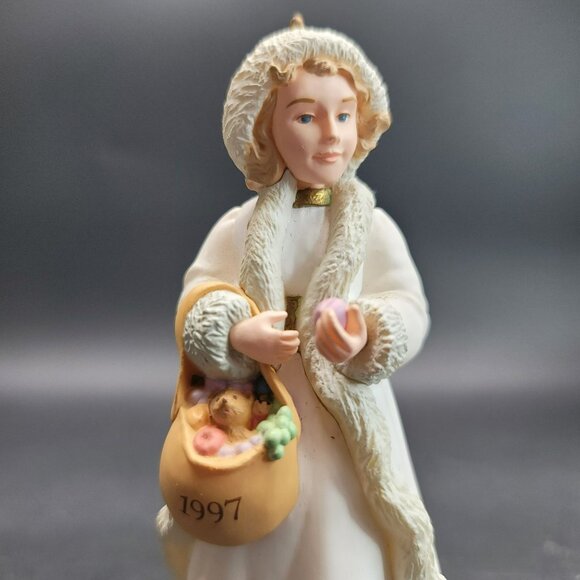 Hallmark Ornament Christmas Visitors 1997 Colyda Keepsake La Dene JJ1580 - Picture 2 of 6